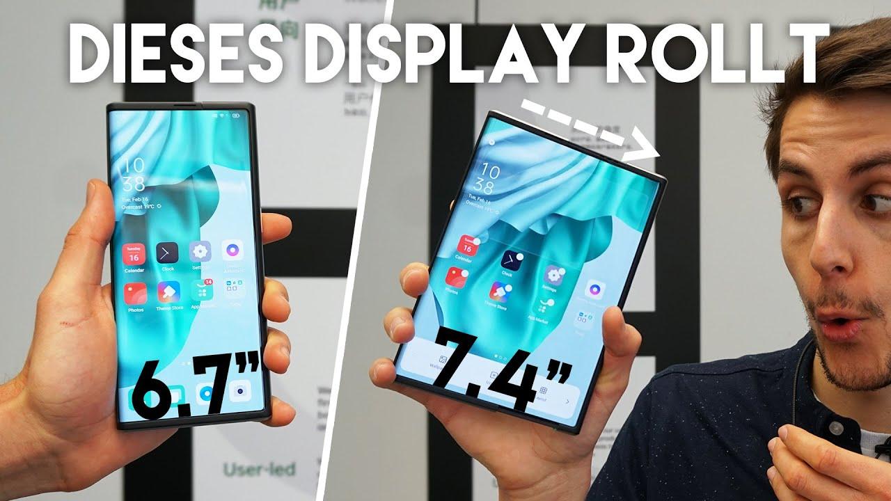 Smartphones mit Rollbildschirm – Wie funktioniert das?
