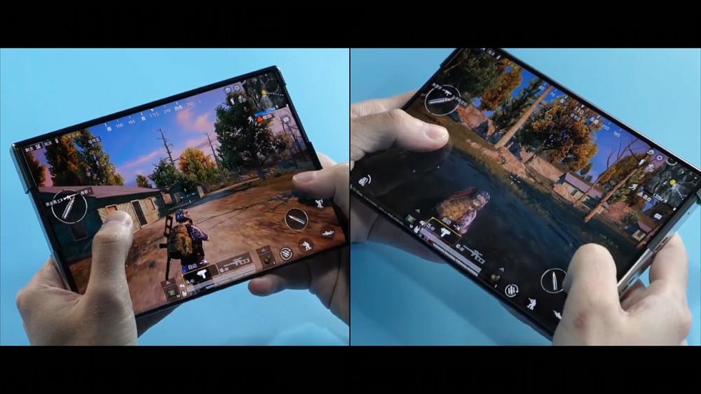 smartphones mit rollbildschirm