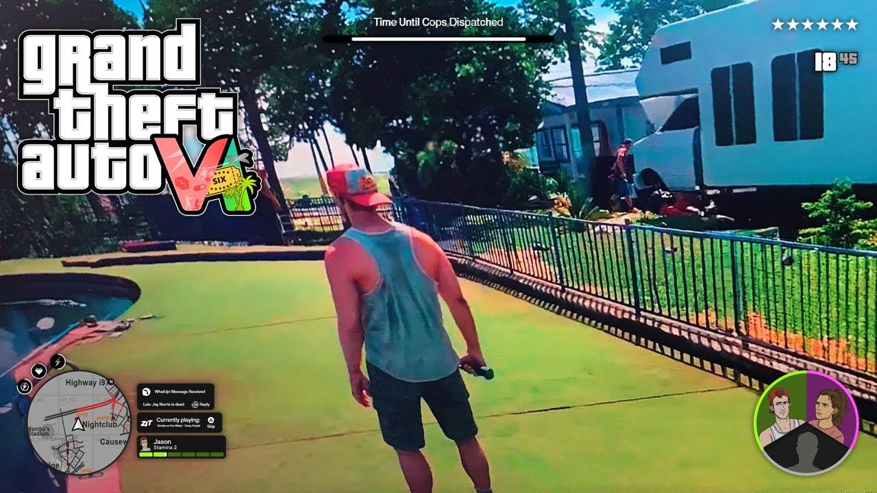 GTA VI gameplay leaks