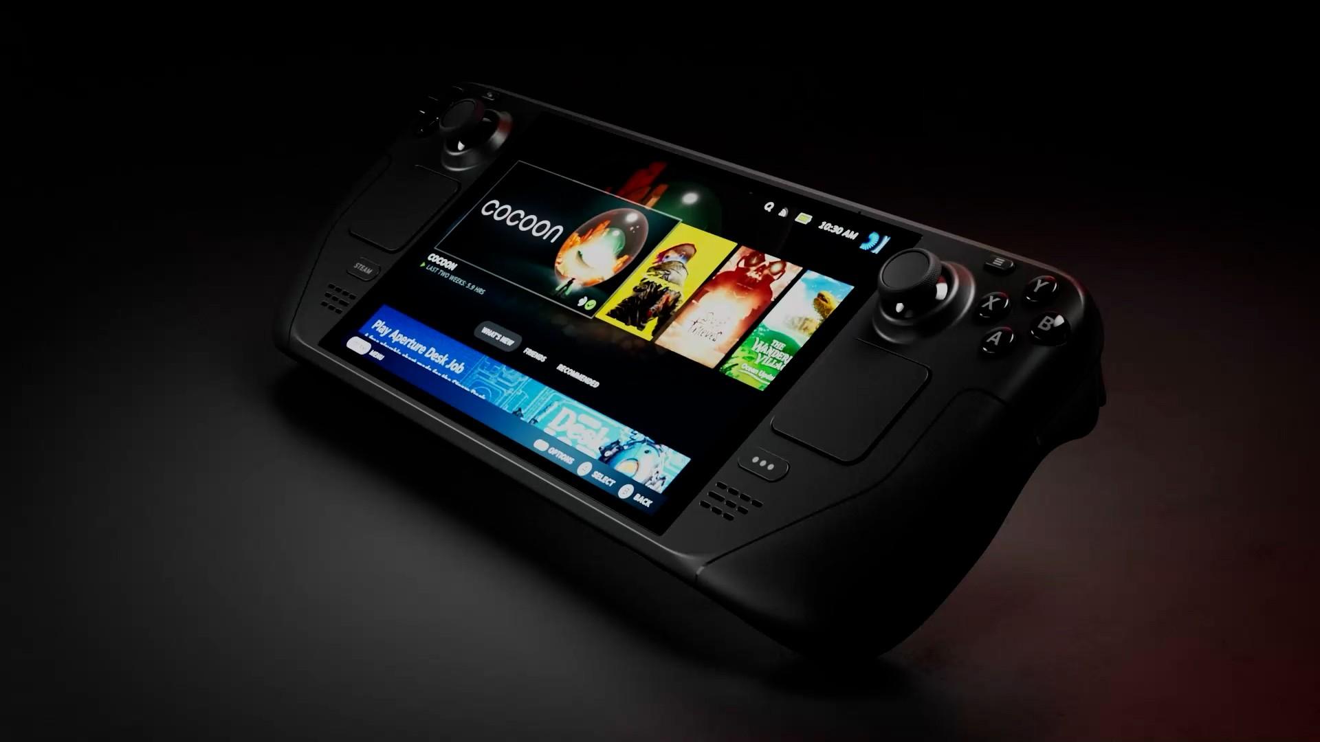 Steam Deck OLED handheld gaming